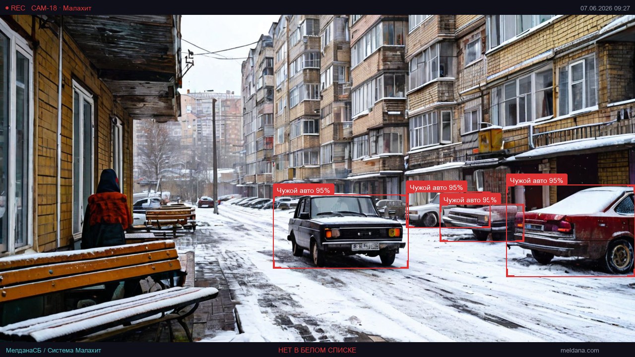 Контроль номеров на парковке ЖК в Брянске — от 2 100 ₽/въезд/мес