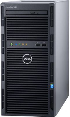 Сервер Dell PowerEdge T130 1xE3-1270v6 1x8Gb 2RUD x4 3.5" RW iD8Ex 1G 2Р 1x290W 3Y NBD (210-AFFS-39) 